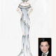 Illustration for article titled Imagine: A Project Runway Inauguration Dress For Michelle Obama